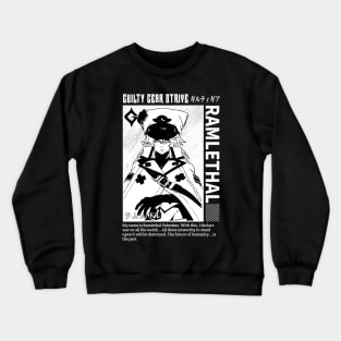 Guilty ramlethal white strive Crewneck Sweatshirt